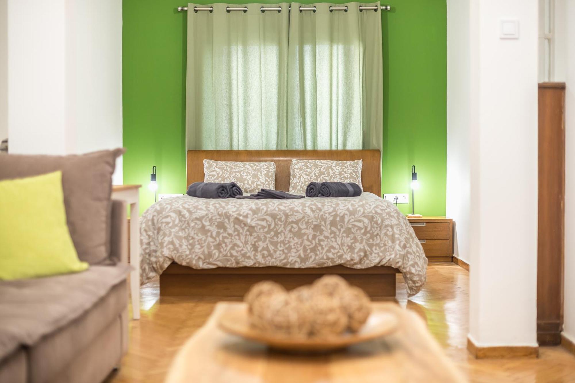 Stylish Luxury Apartment At Ampelokipi Metro Station Athen Exterior foto